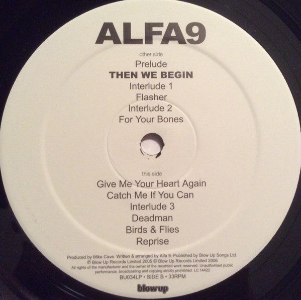 Alfa 9 : Then We Begin (LP,Album,Stereo)