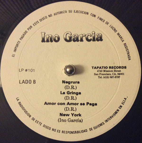 Ino Garcia : Ino Garcia (LP,Album)