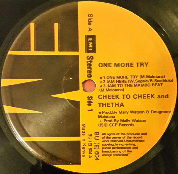 Cheek To Cheek (4), Thetha : One More Try / Love Me Tonight  (LP,Mini-Album)