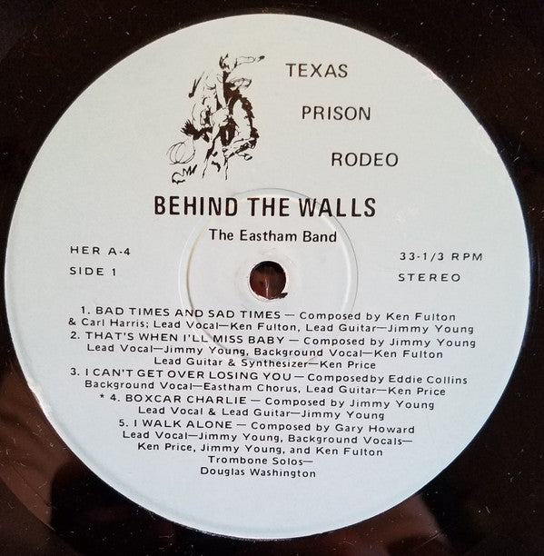 Eastham Band, The : Behind The Walls (LP,Album)